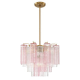 Corin Field Glass Chandelier, detail view 50
