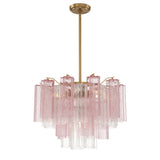 Corin Field Glass Chandelier, detail view 66