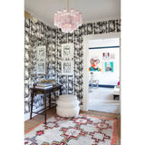 Corin Field Glass Chandelier, detail view 67