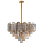 Corin Field Glass Chandelier, detail view 69