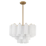 Corin Field Glass Chandelier, detail view 86