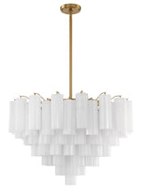 Corin Field Glass Chandelier, detail view 87