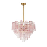 Corin Field Glass Chandelier, detail view 90