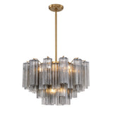 Corin Field Glass Chandelier, detail view 94