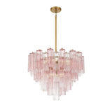 Corin Field Glass Chandelier, detail view 95