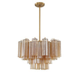 Corin Field Glass Chandelier, detail view 97