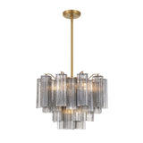 Corin Field Glass Chandelier, detail view 102