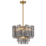 Corin Field Glass Chandelier, detail view 120