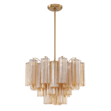 Corin Field Glass Chandelier, detail view 127