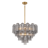Corin Field Glass Chandelier, detail view 129