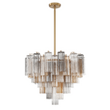 Corin Field Glass Chandelier, detail view 132