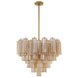 Corin Field Glass Chandelier, detail view 133