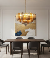 Corin Field Glass Chandelier, detail view 135