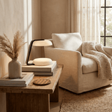 Corin Iris Alabaster Table Lamp, detail view 3