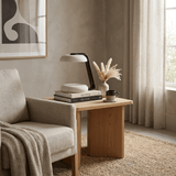 Corin Iris Alabaster Table Lamp, detail view 4