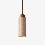Corin Silva Travertine Pendant Light by Maison Velume