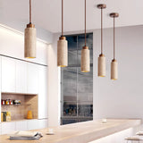 Corin Silva Travertine Pendant Light, detail view 5