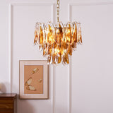 Dalia Grove Glass Chandelier, detail view 3