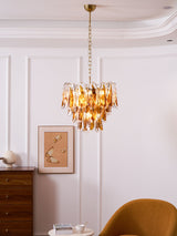Dalia Grove Glass Chandelier, detail view 5