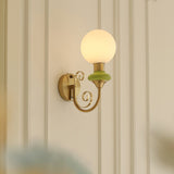 Dalia Hearth Glass Wall Light, detail view 13