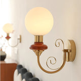 Dalia Hearth Glass Wall Light, detail view 14
