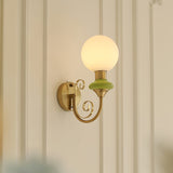 Dalia Hearth Glass Wall Light, detail view 17