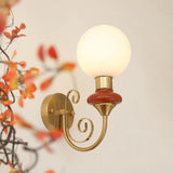 Dalia Hearth Glass Wall Light, detail view 18