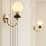 Dalia Hearth Glass Wall Light, detail view 23