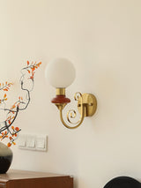 Dalia Hearth Glass Wall Light, detail view 25
