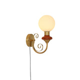 Dalia Hearth Glass Wall Light, detail view 34