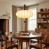 Dalia Reed Fabric Pendant Light, detail view 3