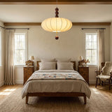 Dalia Reed Fabric Pendant Light, detail view 5