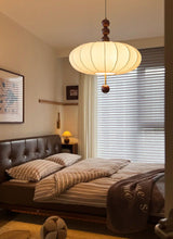Dalia Reed Fabric Pendant Light, detail view 11
