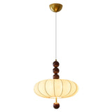 Dalia Reed Fabric Pendant Light, detail view 15