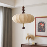 Dalia Reed Fabric Pendant Light, detail view 20