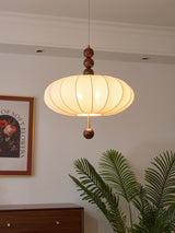 Dalia Reed Fabric Pendant Light, detail view 24