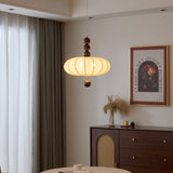 Dalia Reed Fabric Pendant Light, detail view 29