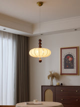 Dalia Reed Fabric Pendant Light, detail view 30