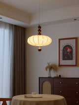 Dalia Reed Fabric Pendant Light, detail view 33