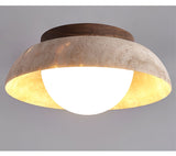 Eden Haven Travertine Ceiling Light, detail view 12