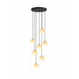 Eden Wisp Alabaster Chandelier, detail view 13