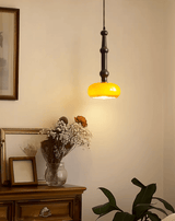 Elara Ridge Glass Pendant Light, detail view 3