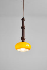 Elara Ridge Glass Pendant Light, detail view 8