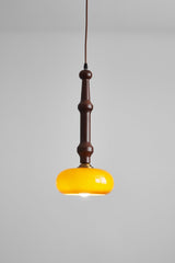 Elara Ridge Glass Pendant Light, detail view 10