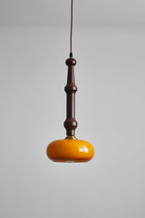 Elara Ridge Glass Pendant Light, detail view 12