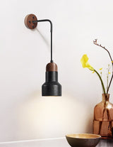 Elara Veil Travertine Wall Light, detail view 3