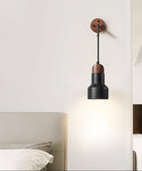 Elara Veil Travertine Wall Light, detail view 7