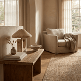 Elian Glow Travertine Table Lamp, detail view 3