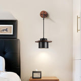 Elian Silva Travertine Wall Light, detail view 2