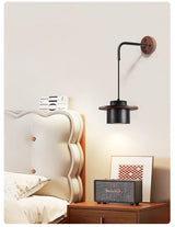 Elian Silva Travertine Wall Light, detail view 5